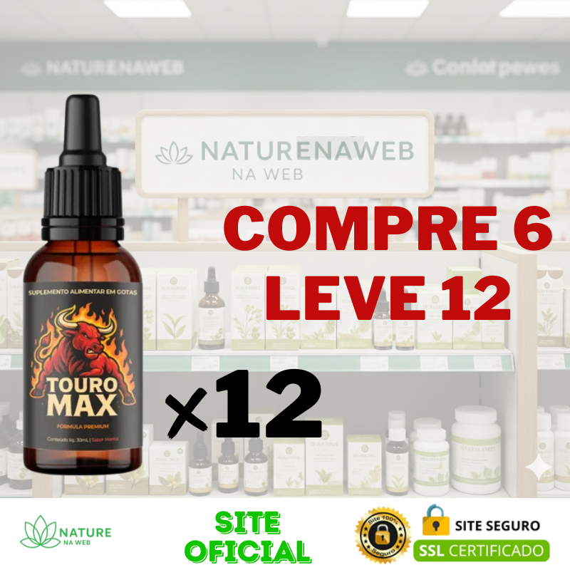 Touro Max- Compre 1 Leve 2 - Tenha o melhor Desempenho
