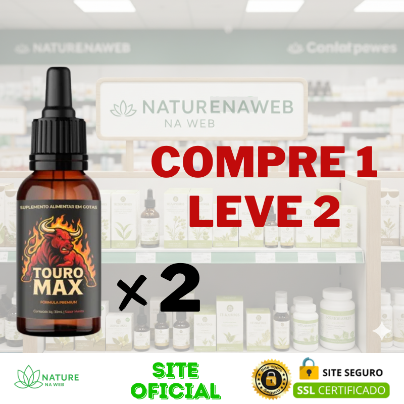Touro Max- Compre 1 Leve 2 - Tenha o melhor Desempenho