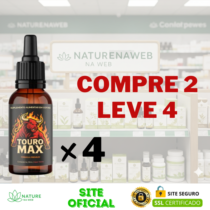 Touro Max- Compre 1 Leve 2 - Tenha o melhor Desempenho